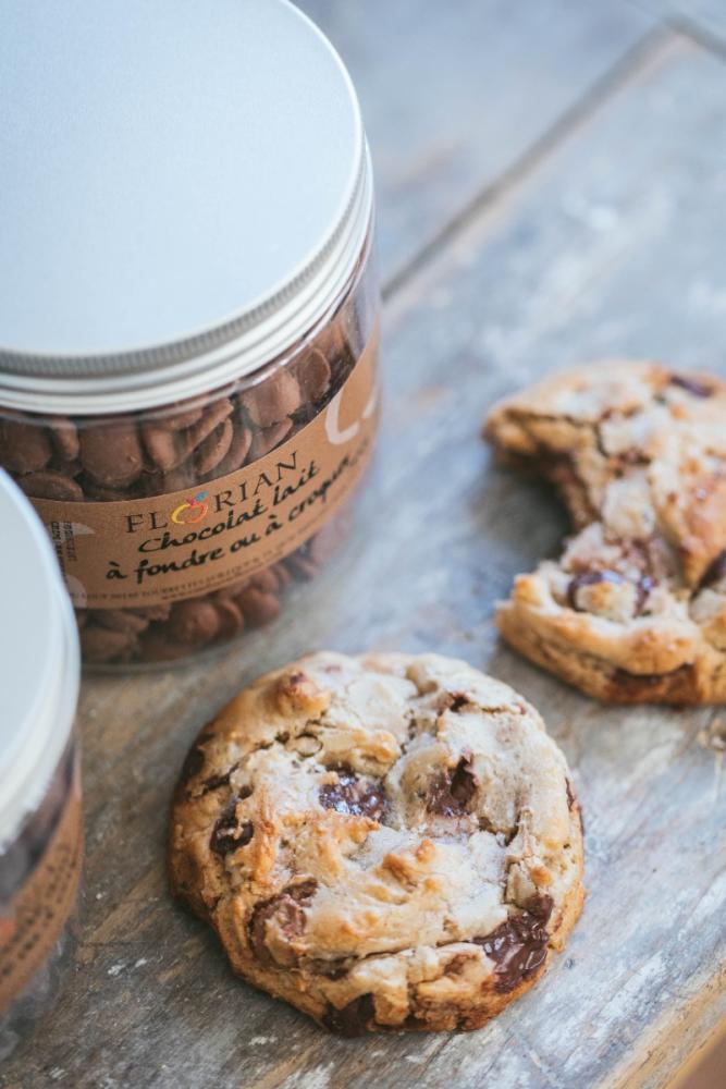 Recette de cookies double chocolat