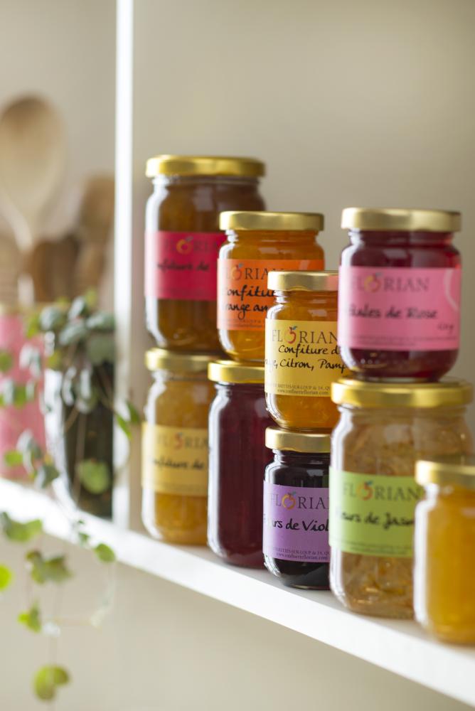 confitures artisanales - confiserie Florian