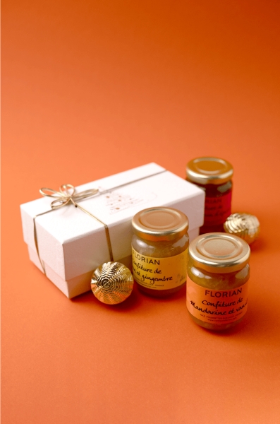 coffret de confitures de Noël - Confiserie Florian
