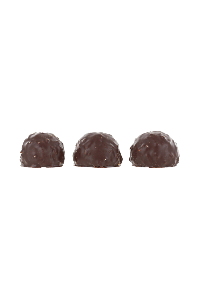 Dark chocolate bites