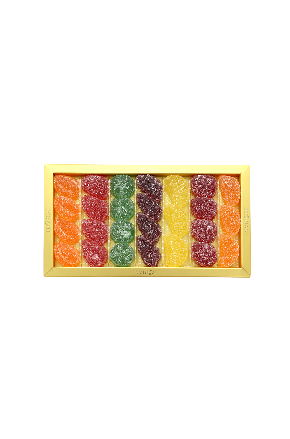 Coffret 240g gels de fruits - Confiserie Florian