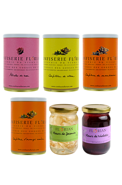Jams and delights selection - Confiserie Florian