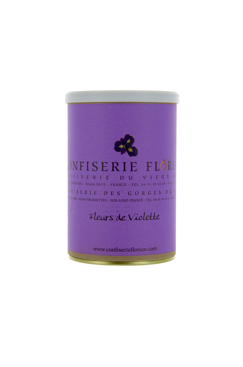 Délice de fleurs de violettes - Boite métal de 500g
