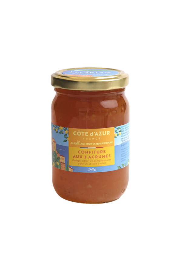3 citrus fruits jam - Limited edition Côte d'Azur France