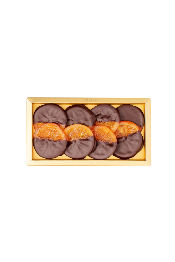 Candied orange slices 8 pieces