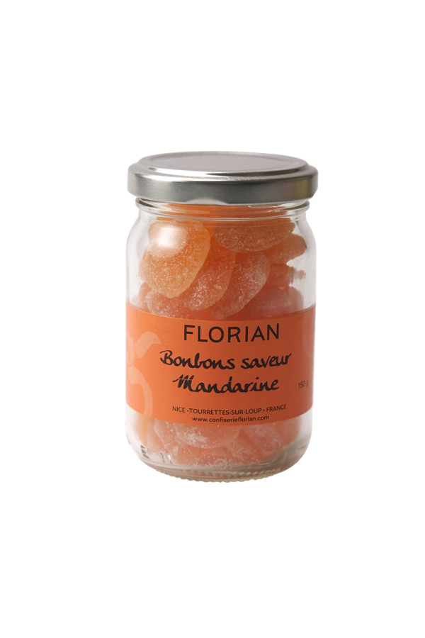 Bonbons saveur mandarine - Confiserie Florian