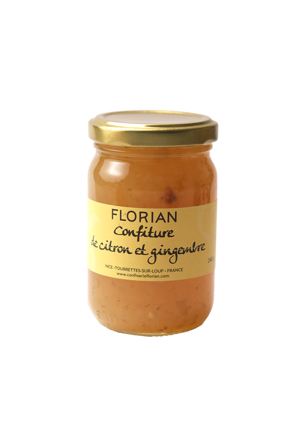 Lemon and ginger artisan jam - Confiserie Florian