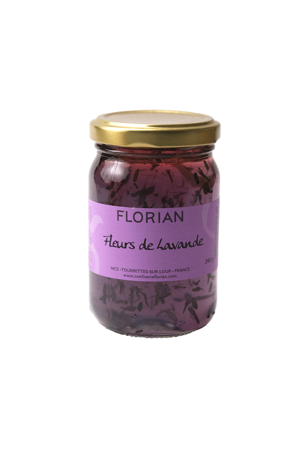 Lavender jam in 240g glass jar