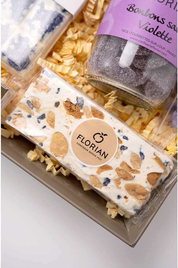 Nougat à la violette - Confiserie Florian