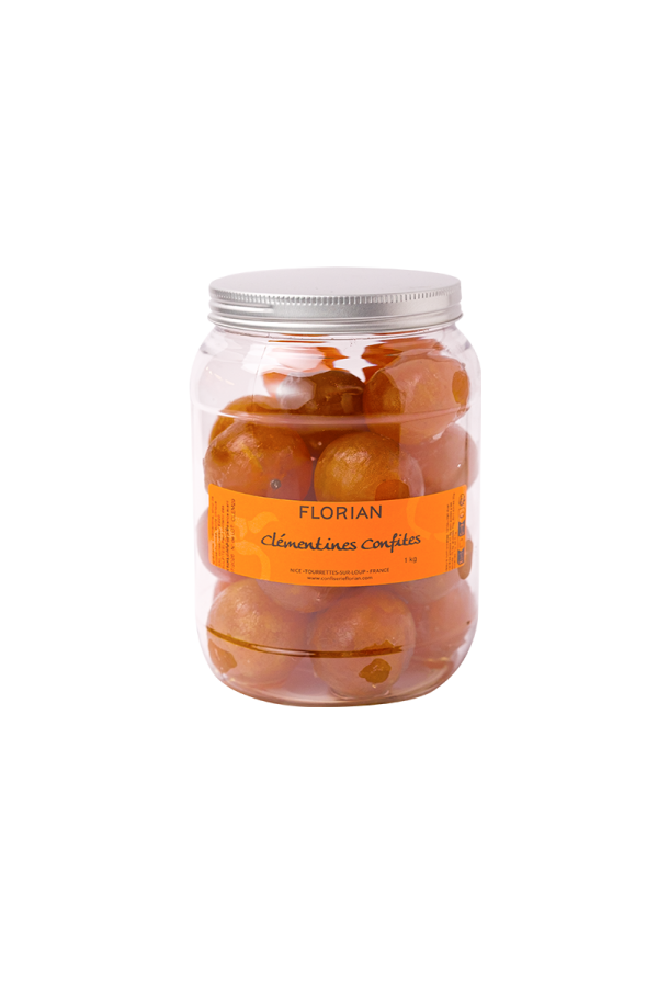 1kg candied clementines jar - Confiserie Florian