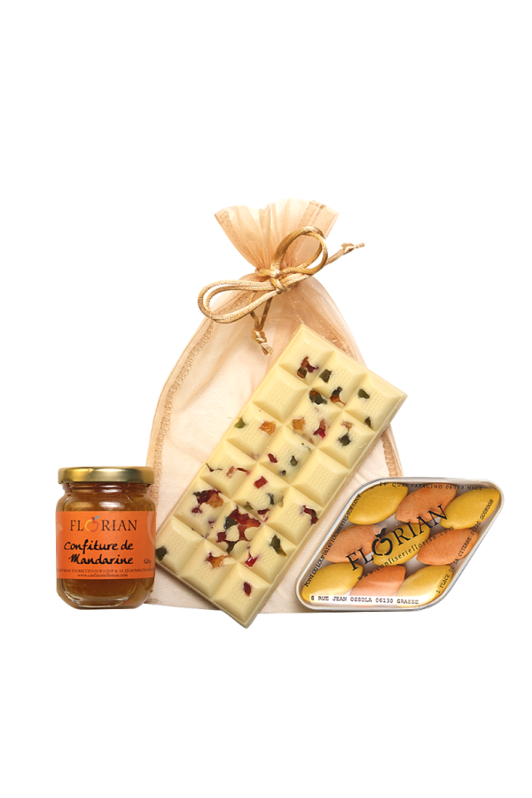 Trilogy of fruit sweets