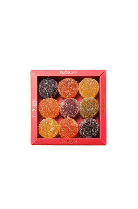 Fruit pastes 18 pieces