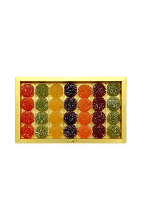 Box of fruit jellies