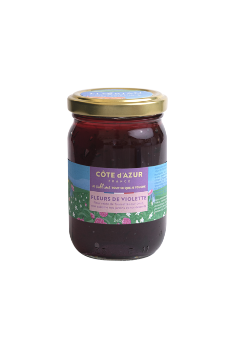 Fleurs de violette 250g ligne Côte d'Azur France