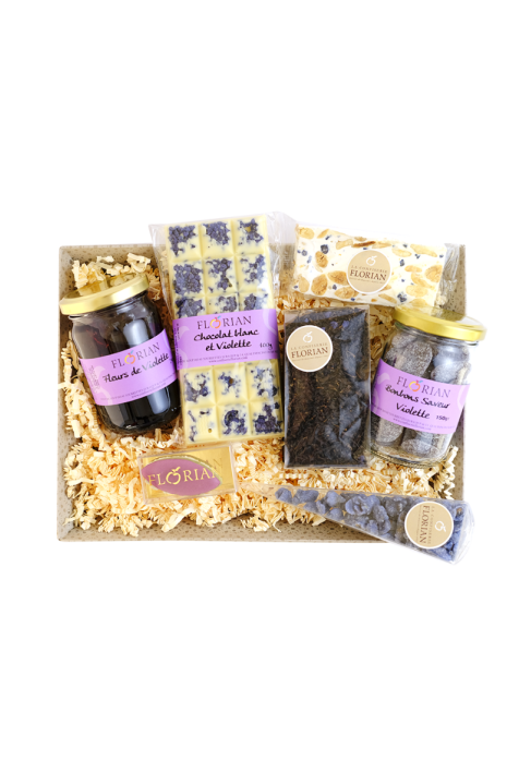 Gourmet basket "La Violette dans tous ses états