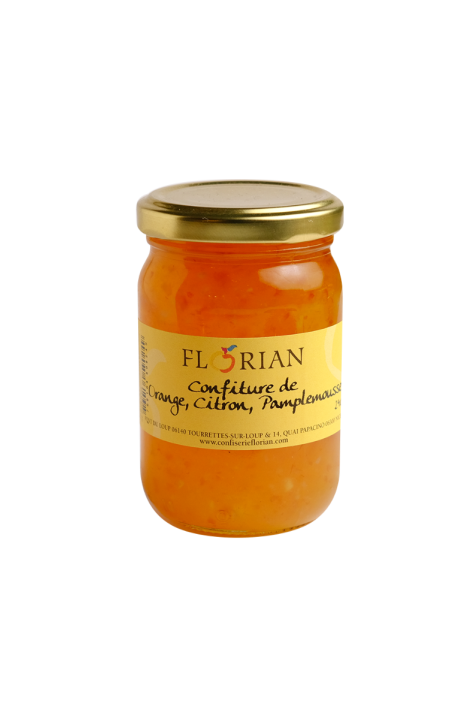 confiture artisanale 3 agrumes - Confiserie Florian