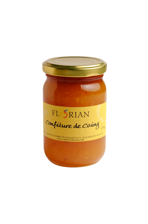 confiture de coing artisanale pot en verre 240g