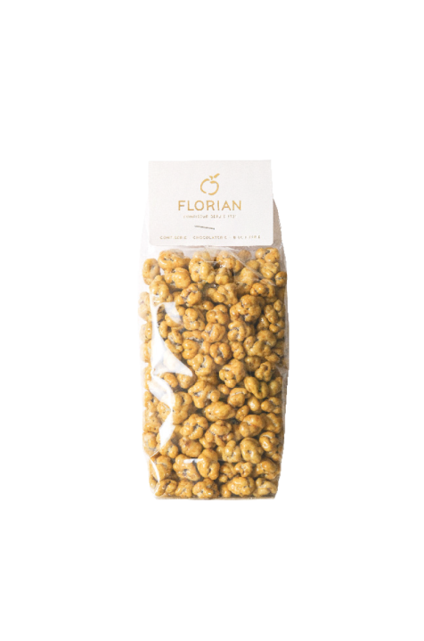 Crousti'Florian : riz soufflé au chocolat blanc - Confiserie Florian