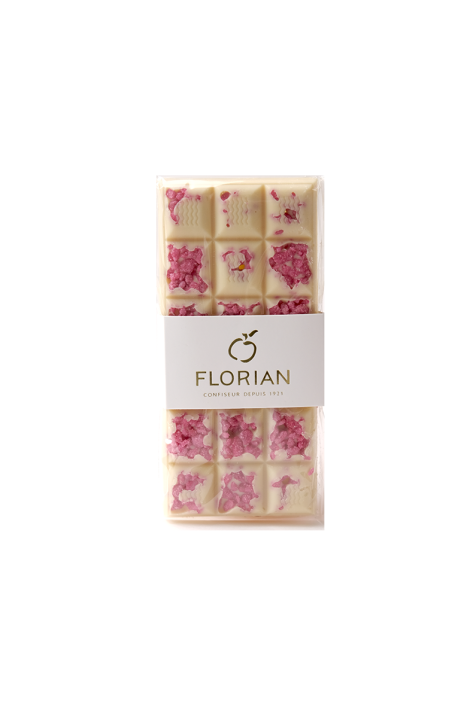 White chocolate & rose petals – Confiserie Florian