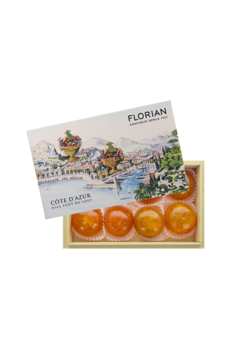 Candied clementines Côte d'Azur  giftbox- Confiserie Florian