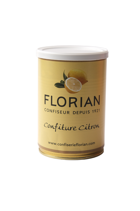 Handmade lemon jam 500g tin - Confiserie Florian