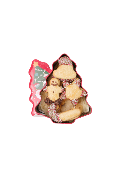 Boîte à biscuits de Noël - Sablés de Noël - Confiserie Florian