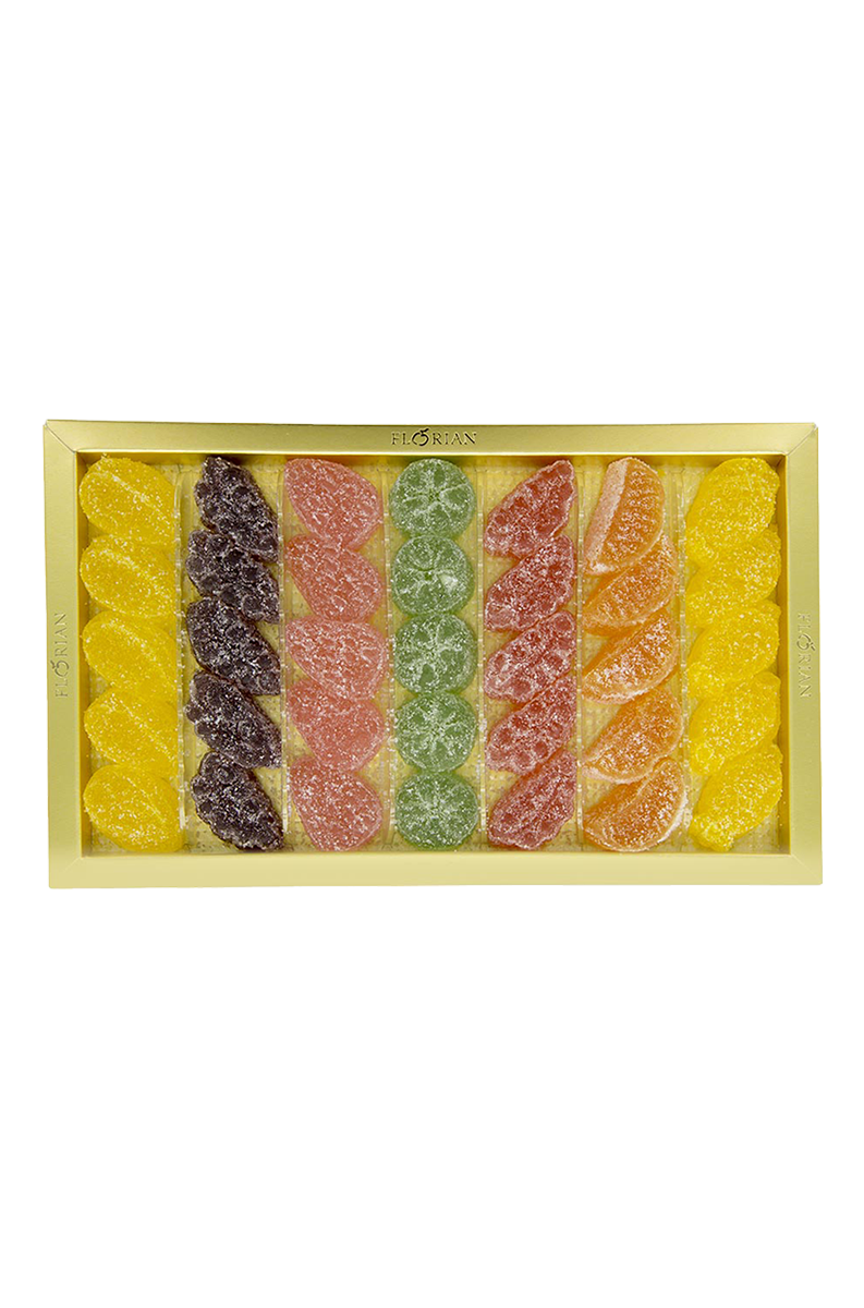 Gels de fruits en coffret 340g - Confiserie Florian