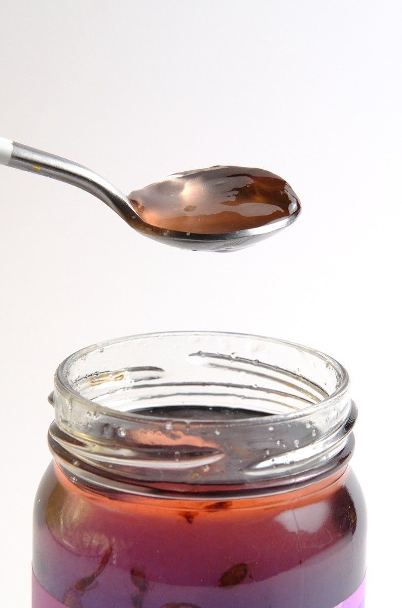 A spoonful of lavender jam