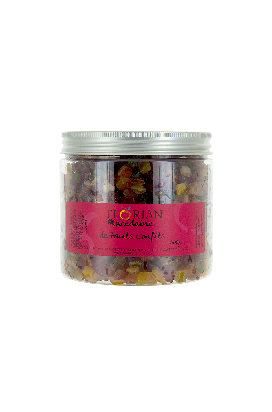 Macédoine de fruits confits Confiserie Florian