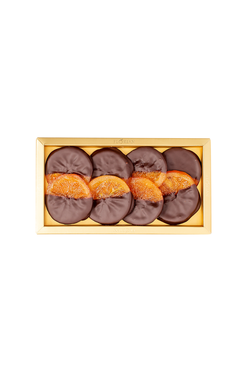 Candied orange slices 8 pieces
