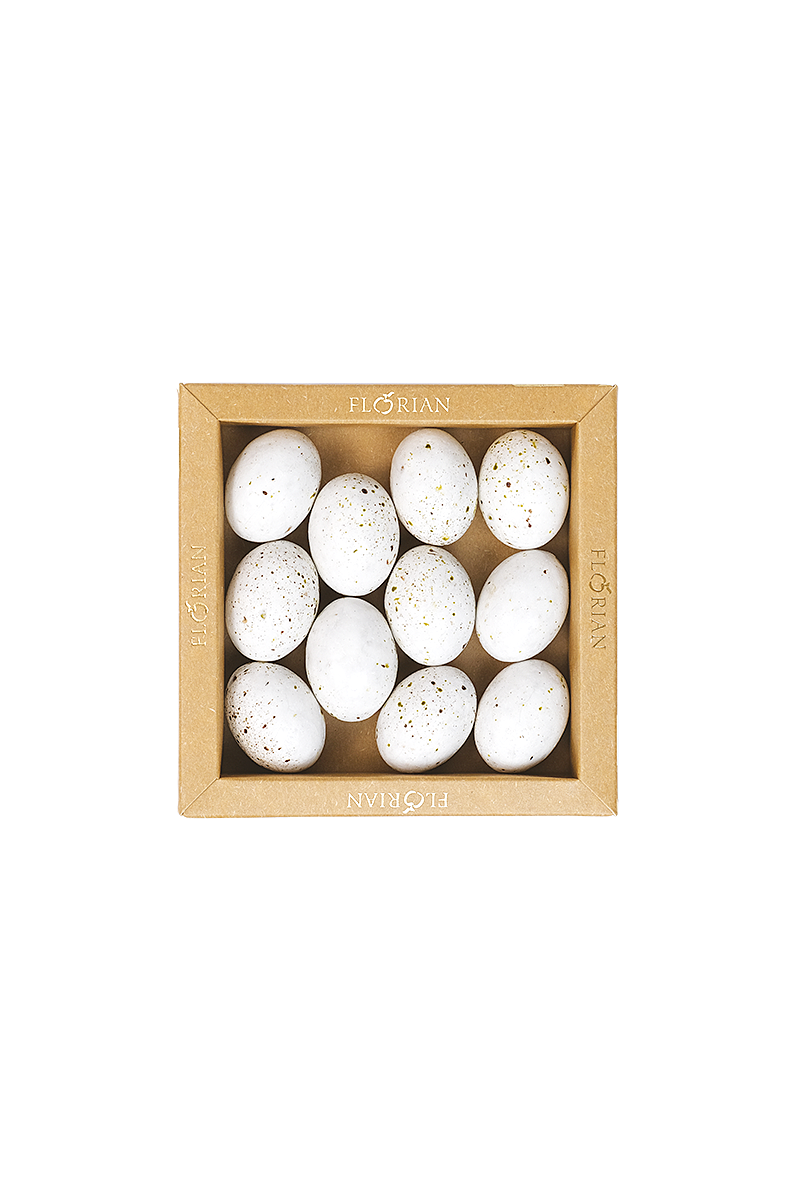 Boîte d'œufs de mouette au chocolat - Confiserie Florian