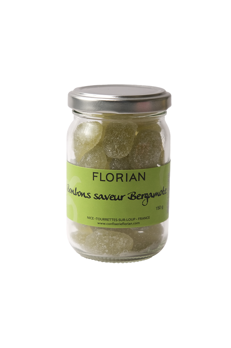 Bonbons saveur bergamote - Confiserie Florian