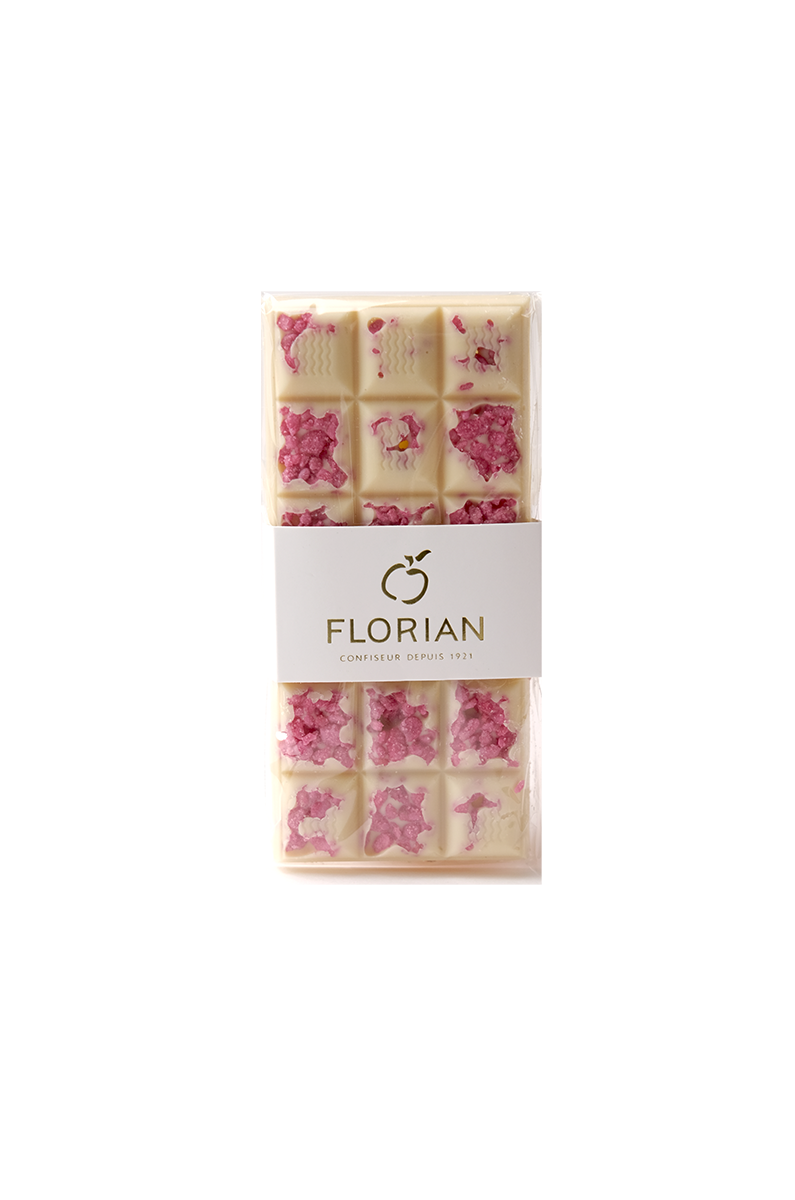 White chocolate & rose petals – Confiserie Florian