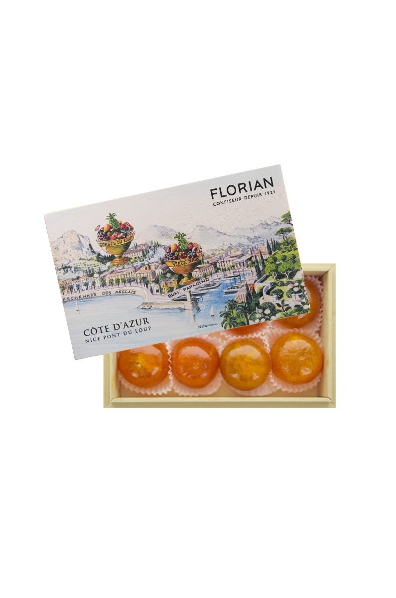 Candied clementines Côte d'Azur giftbox- Confiserie Florian