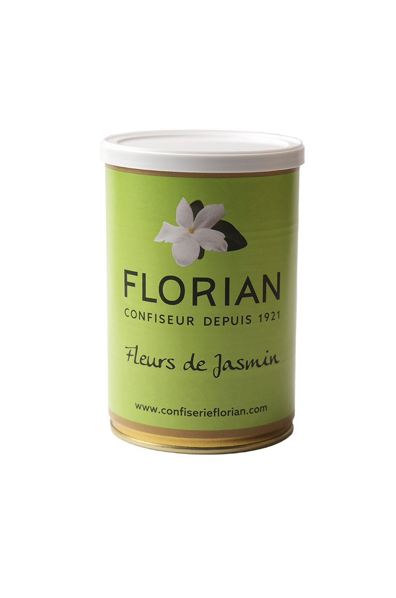Délice de fleurs de jasmin boite métal