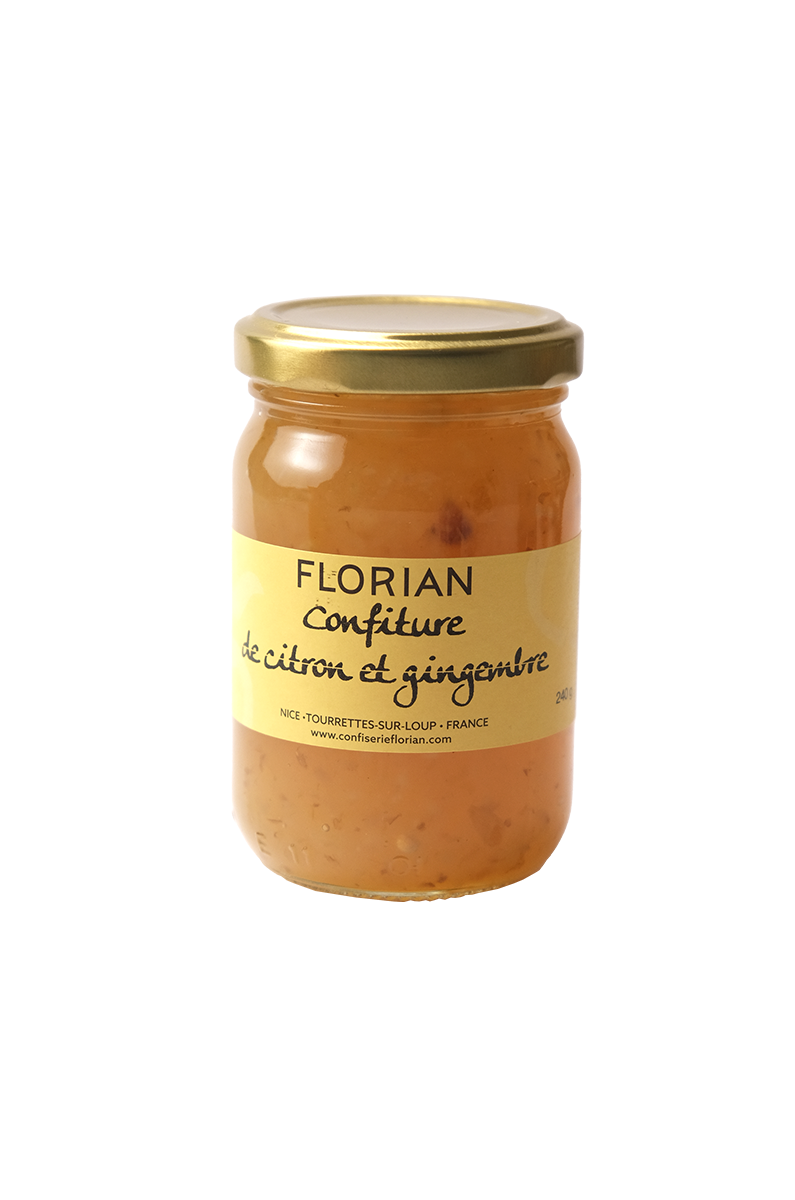 Lemon and ginger artisan jam - Confiserie Florian