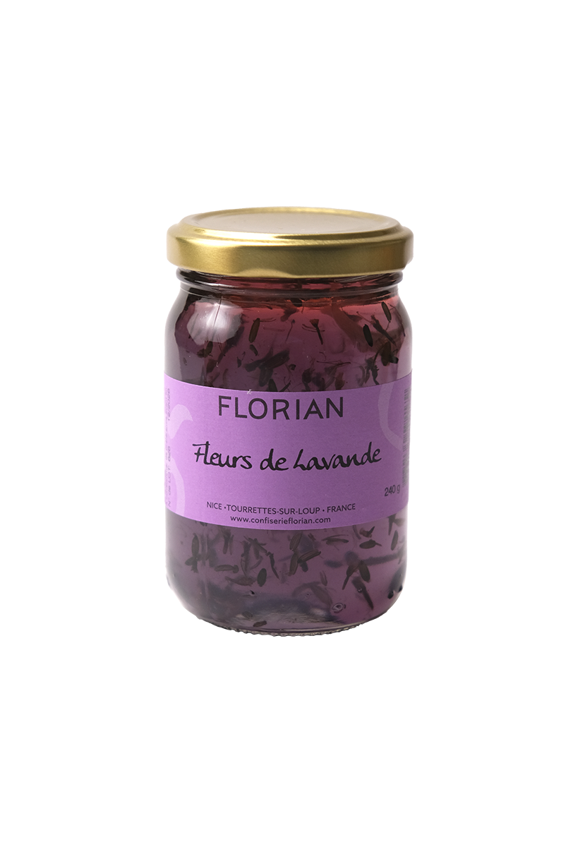 Lavender jam in 240g glass jar