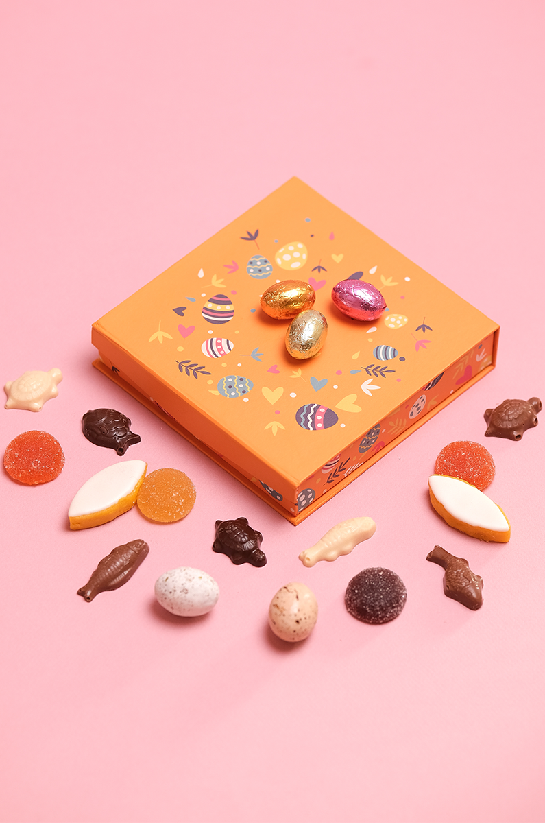 Easter selection giftbox closed - Easter Chocolates - Confiserie Florian