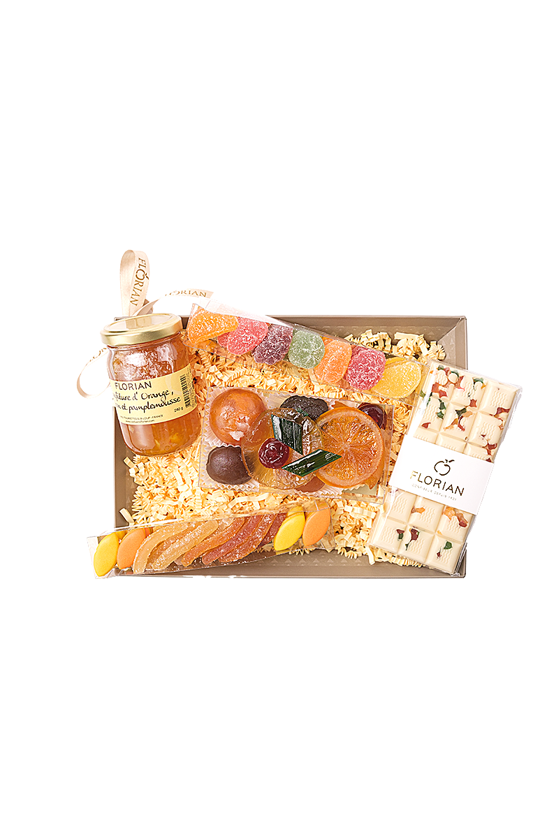 Panier Fruit du soleil - Confiserie Florian