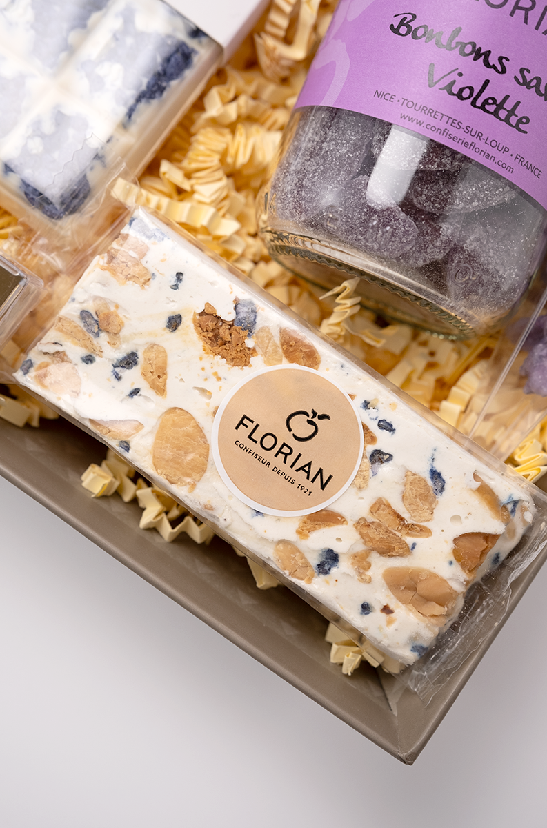 Nougat à la violette - Confiserie Florian