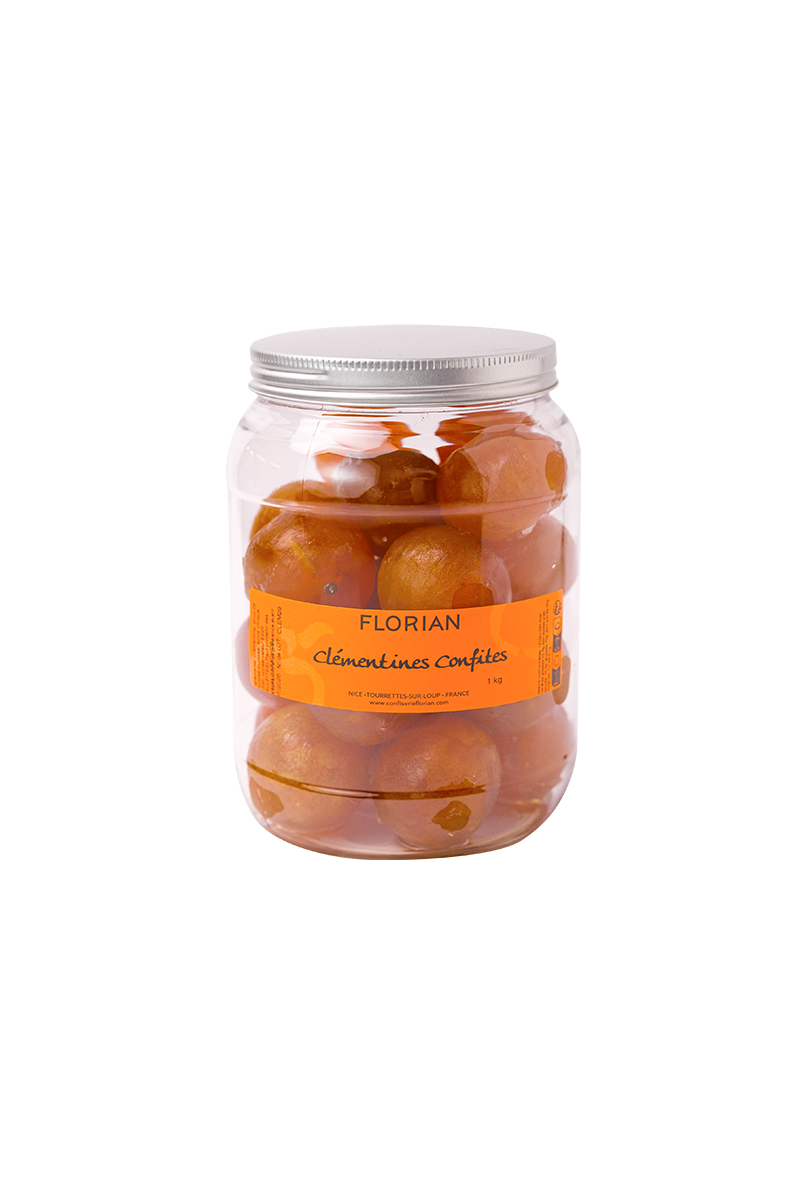 1kg candied clementines jar - Confiserie Florian