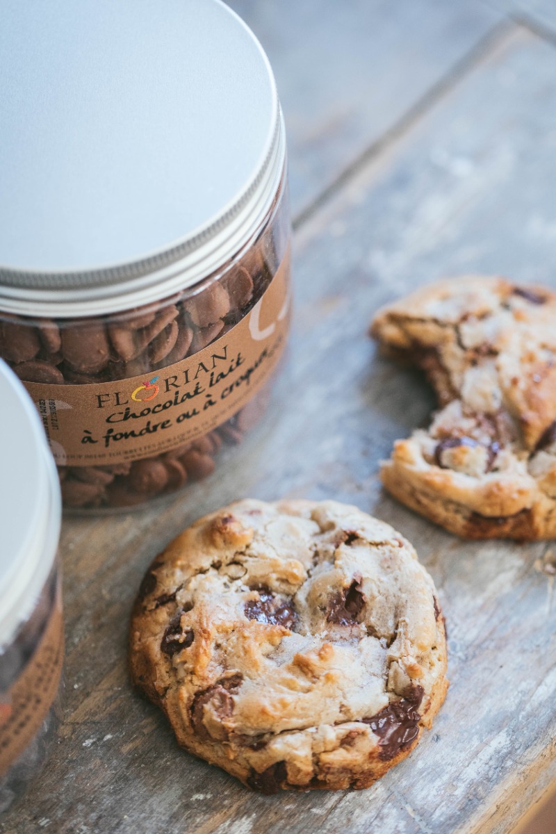 Recette de cookies double chocolat