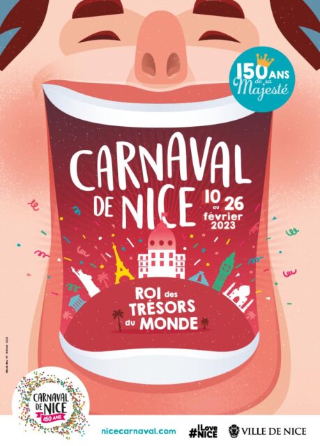 Affiche carnaval de Nice 2023