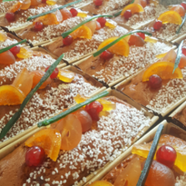 Cakes aux fruits confits