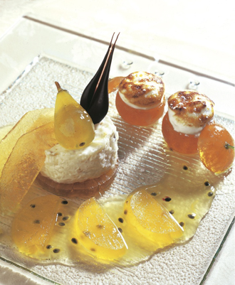 Transparence de fruits confits